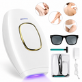 IPL Épilateur Laser Professionnel - Épilation Permanente Sans Douleur pour Corps, Visage et Maillot